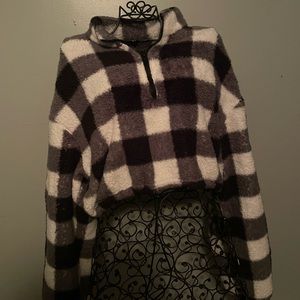 womens plaid top